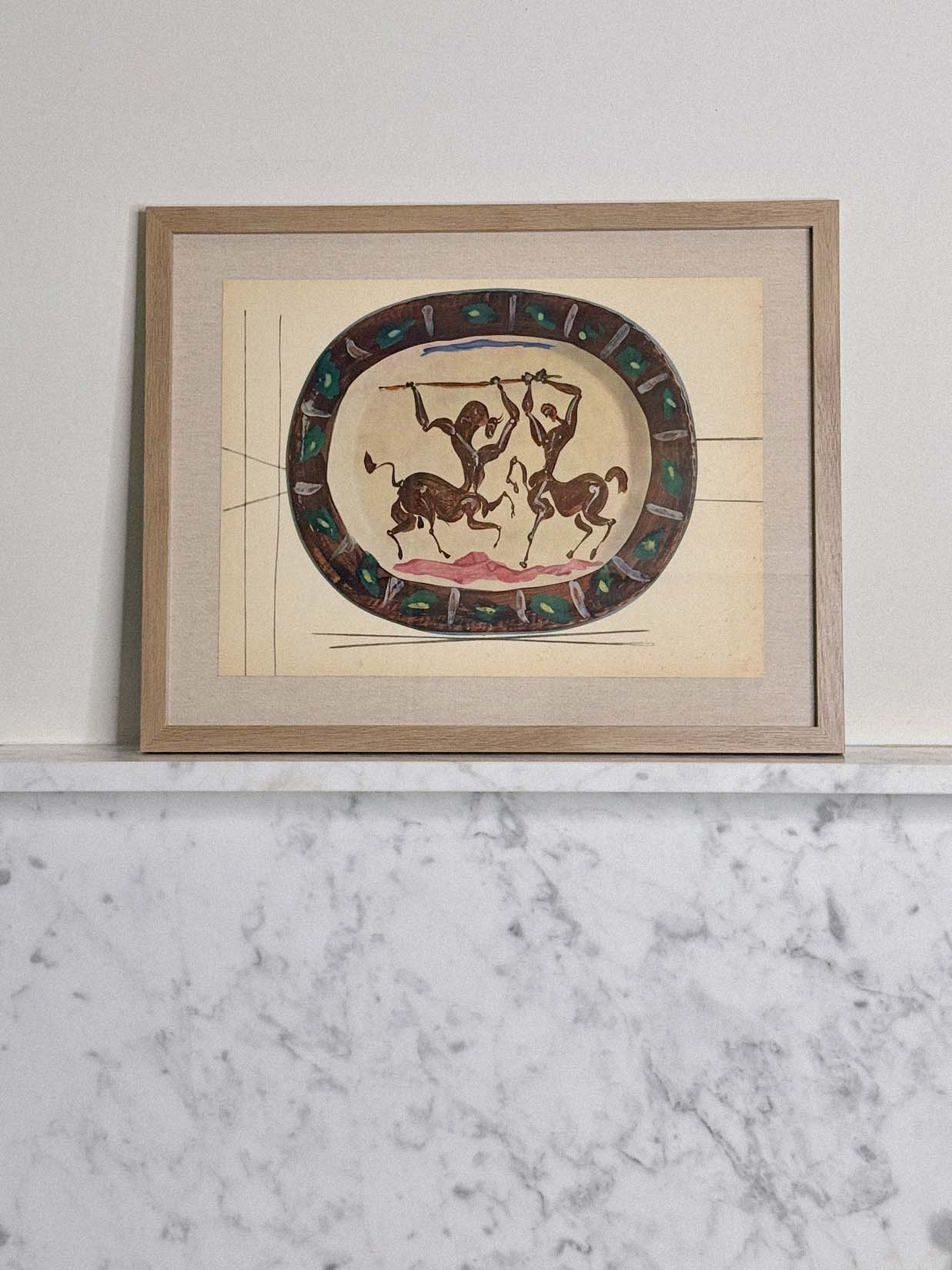 1950 PICASSO CERAMICS 04 by Found Art-Found Art-Poster Child Prints