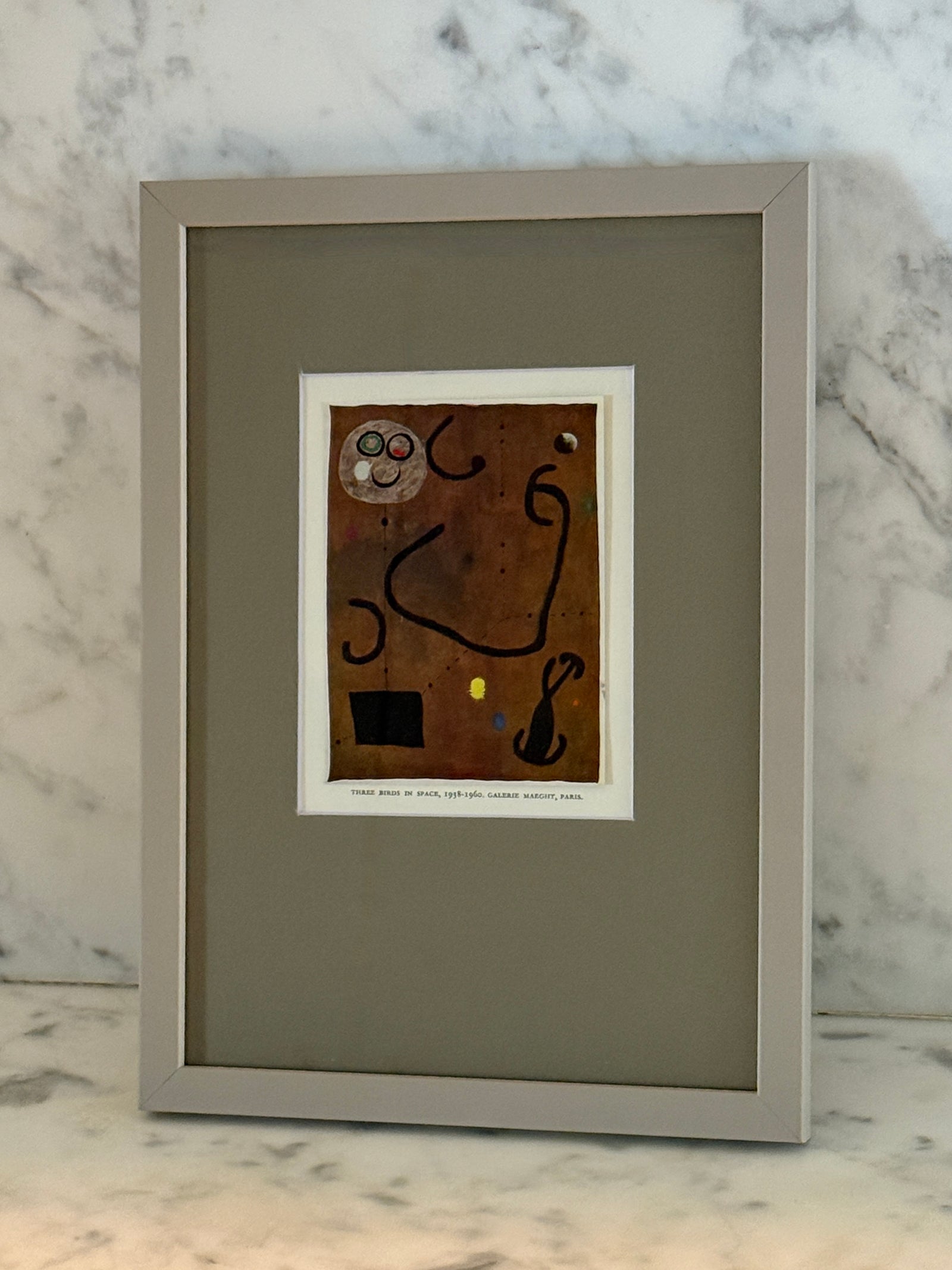 Three Birds in Space by Found Art-Found Art-Poster Child Prints