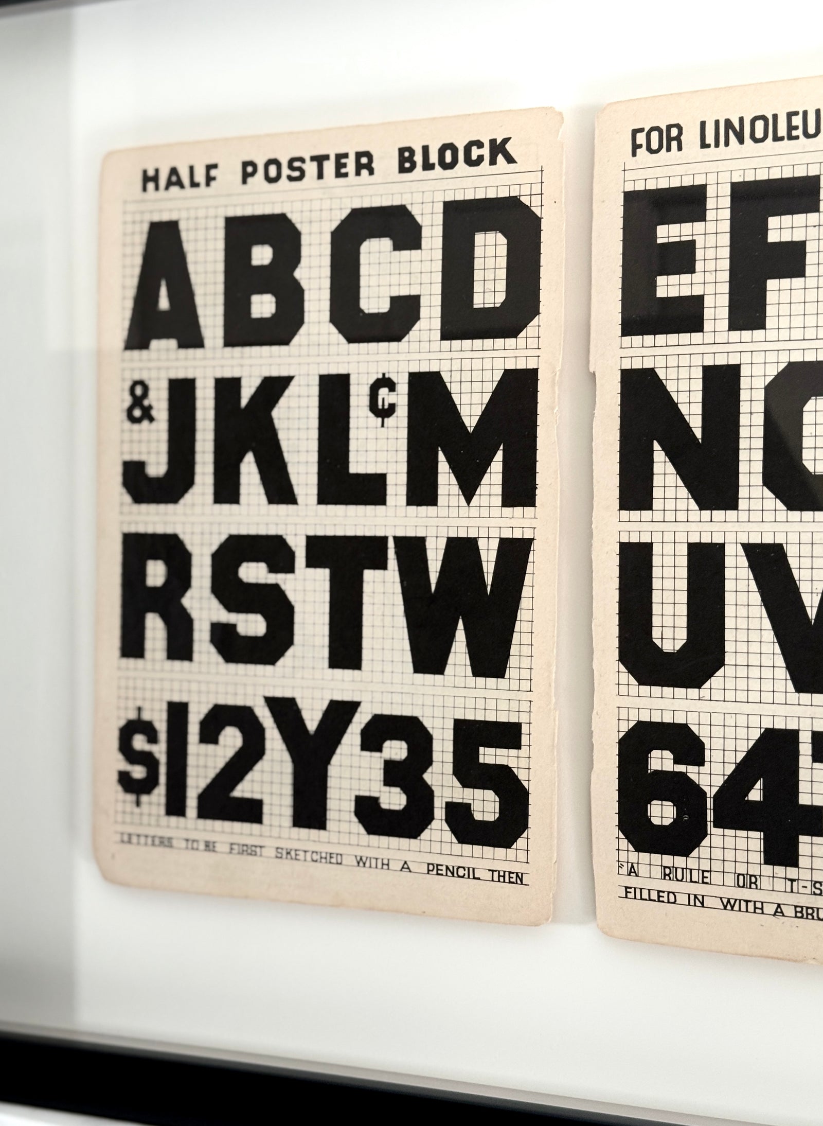 Half Poster Block