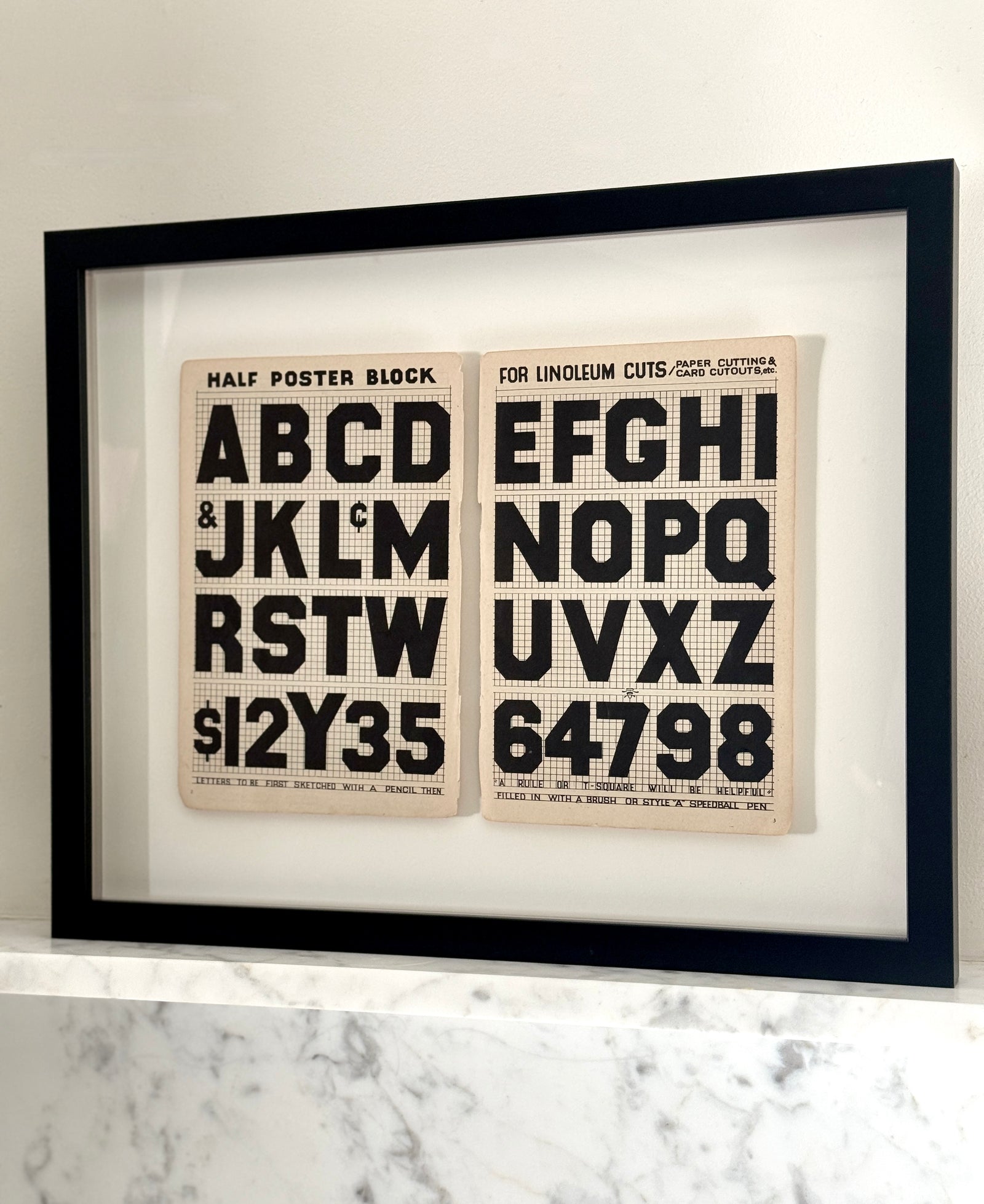 Half Poster Block