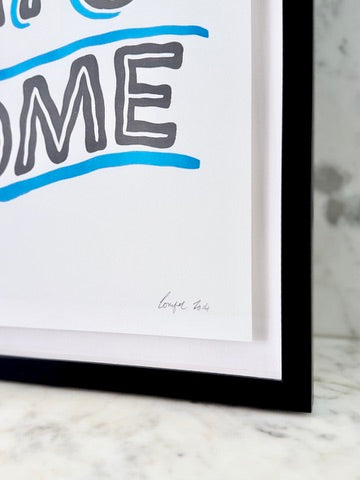 Never Perfect But Always Awesome - Framed by Ornamental Conifer-Artist Limited Editions-Poster Child Prints