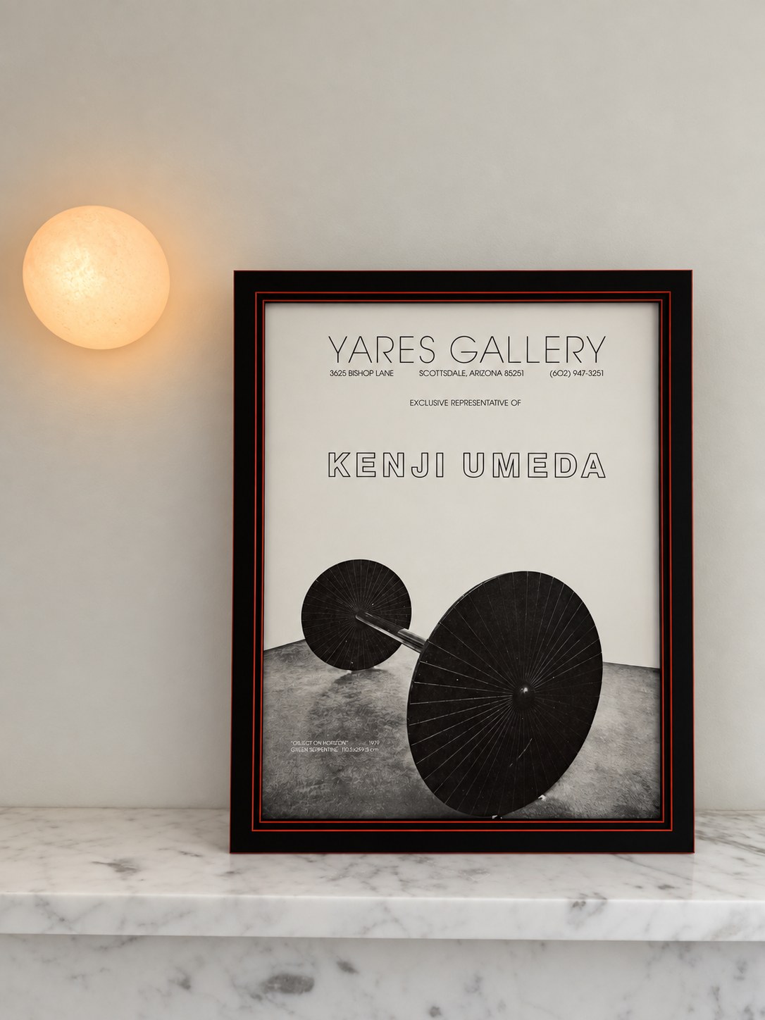 Kenji Umeda – Vares Gallery Exhibition Ad
