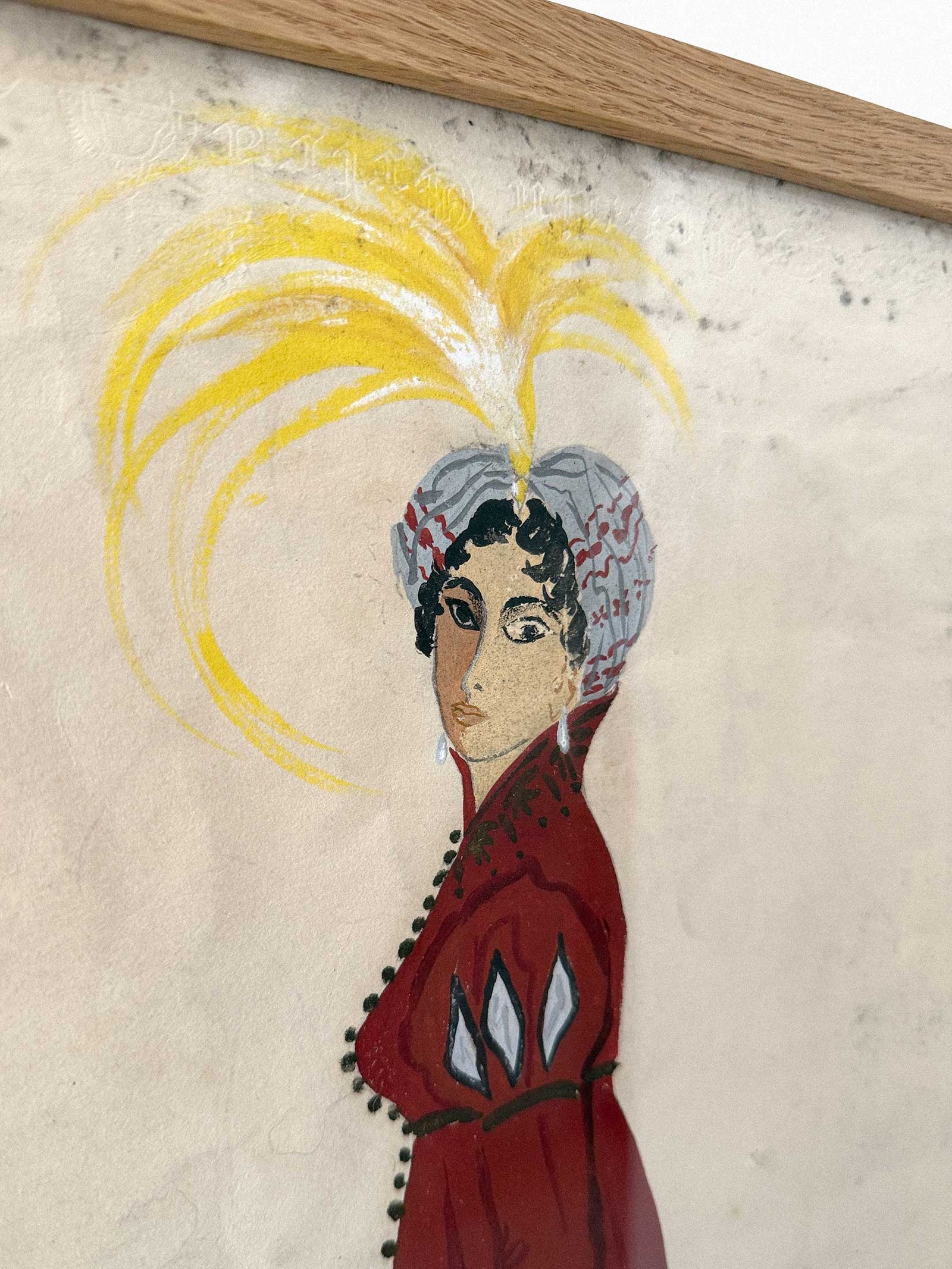 Crimson Coat by Found Art-Found Art-Poster Child Prints