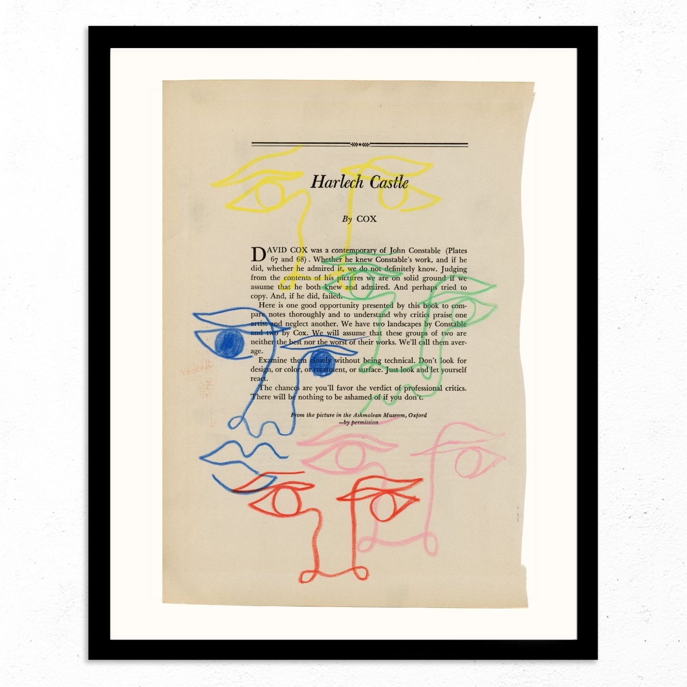 Harlech Castle by Jessalyn Brooks-Original Artwork-Poster Child Prints