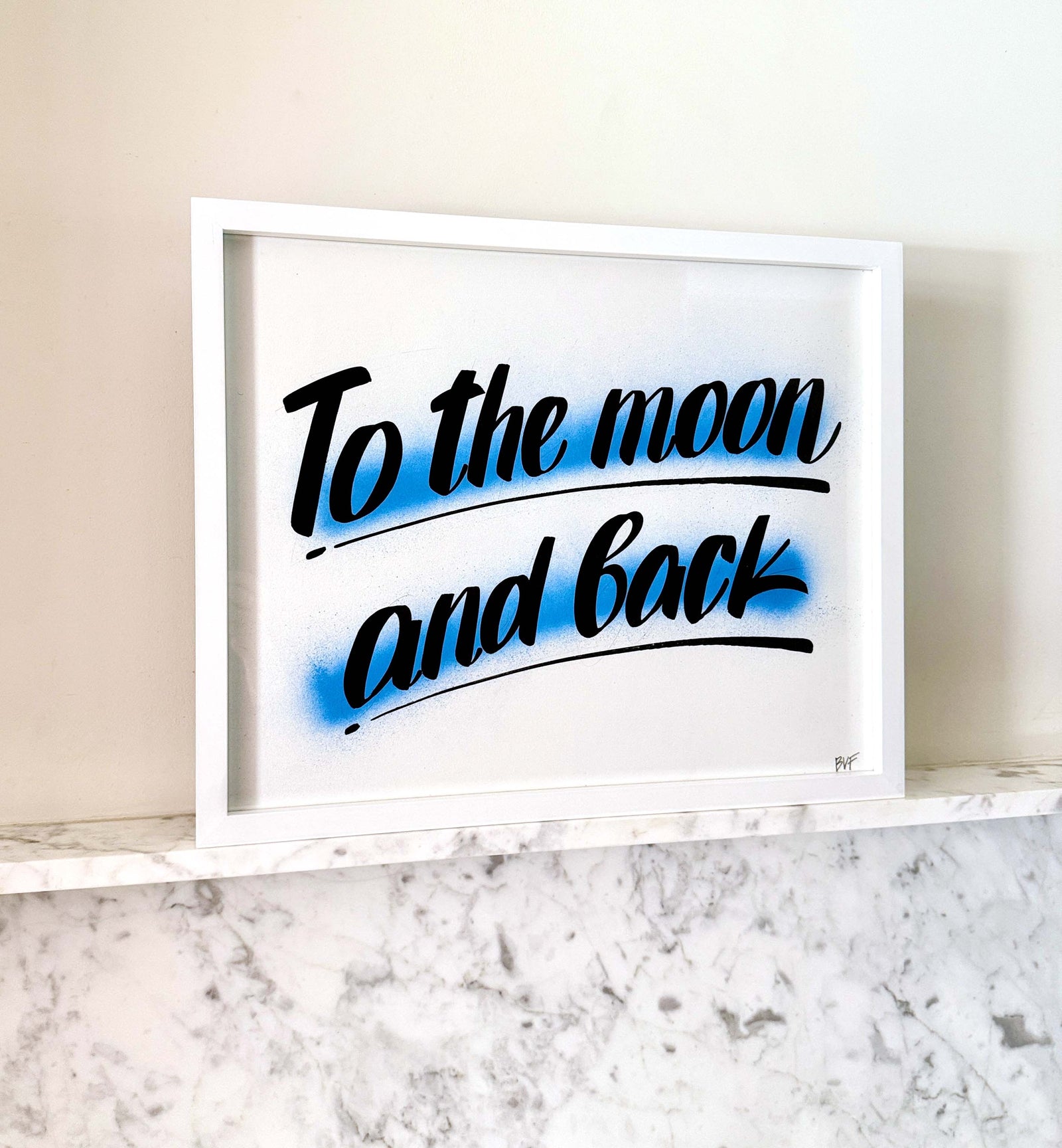 To the Moon and Back by Baron Von Fancy-Original Artwork-Poster Child Prints