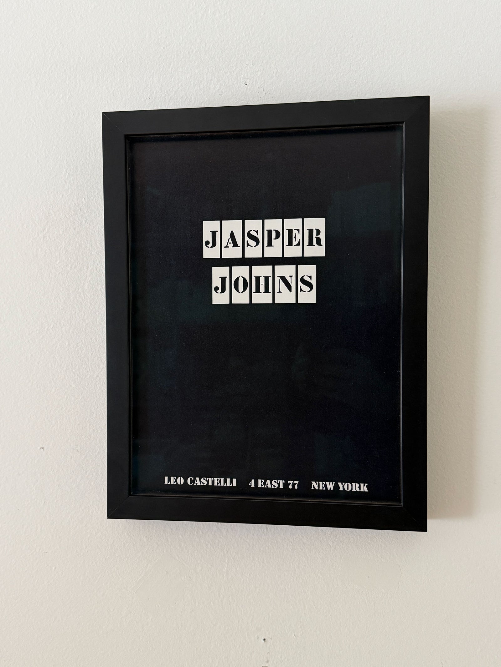 Jasper Johns - Leo Castelli