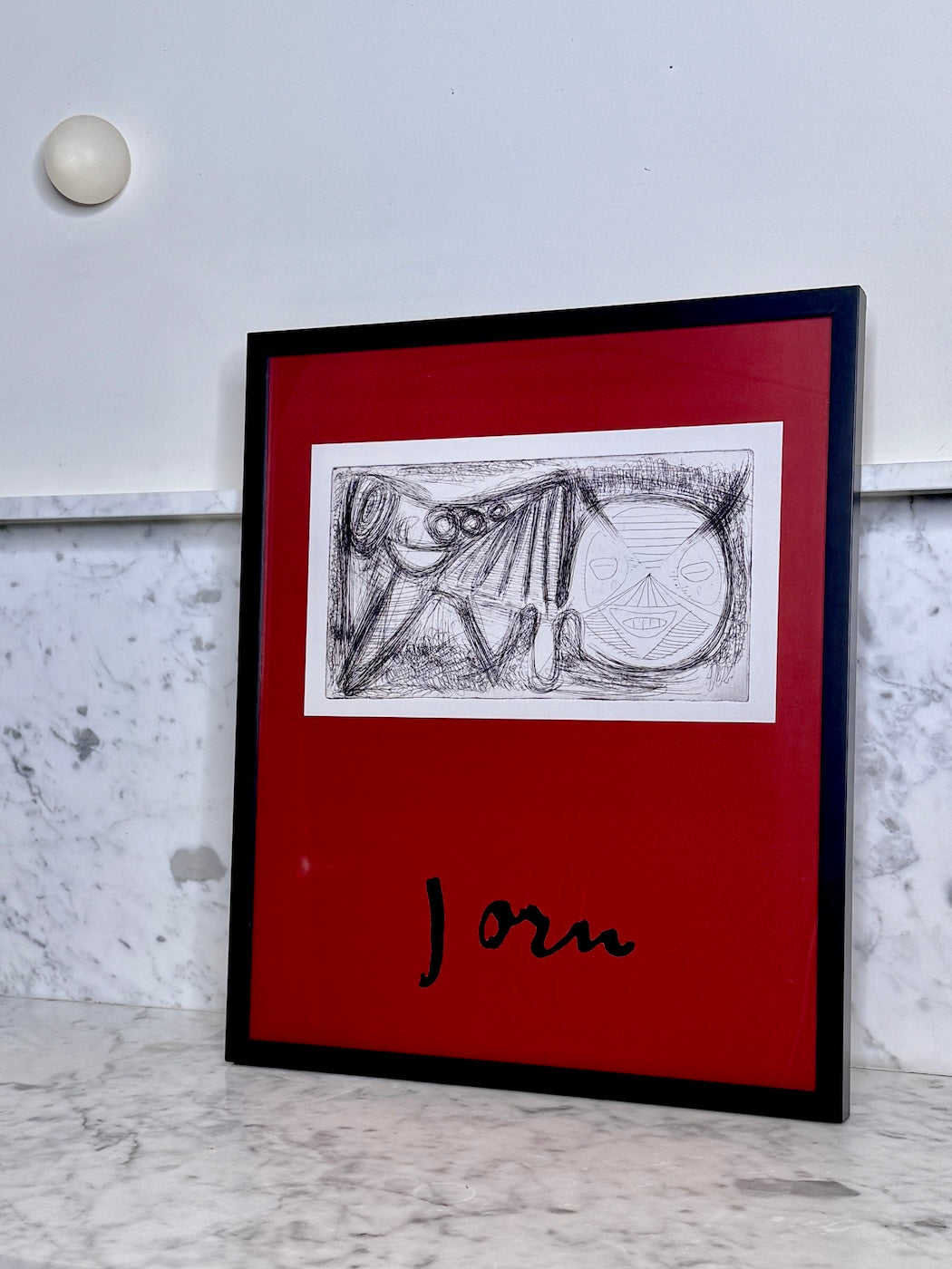 Joan Miró — Abstract Figure with Masked Face by Found Art | Found Art | Poster Child Prints