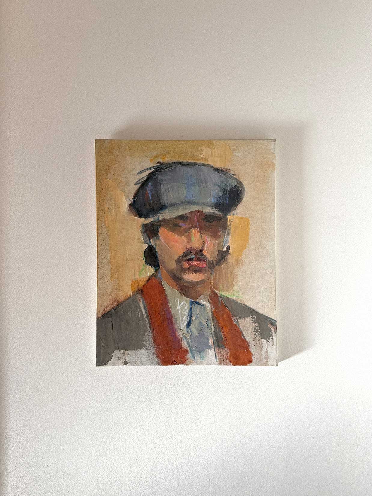 Man in Cap by Found Art-Found Art-Poster Child Prints