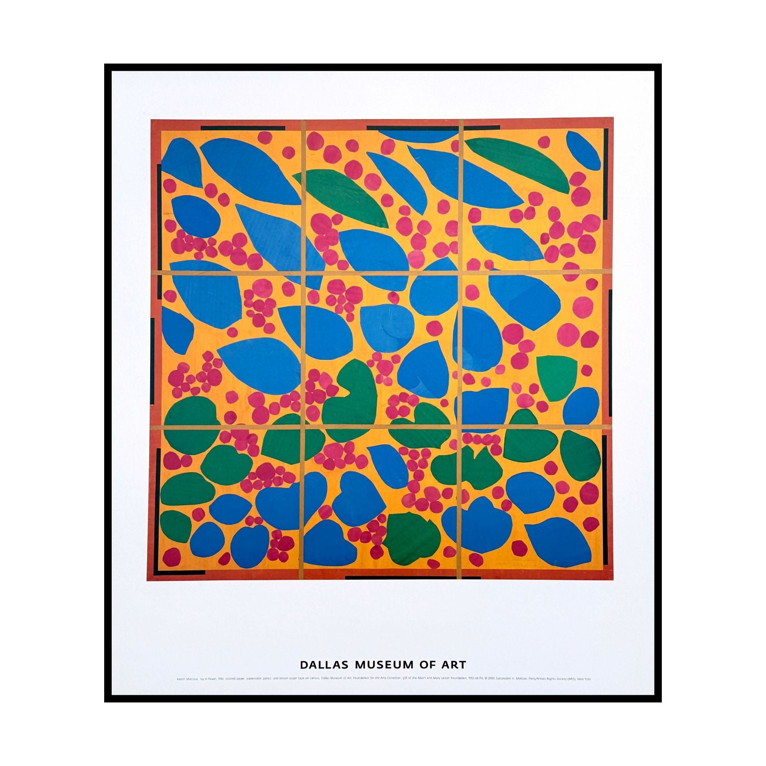 Matisse – Ivy in Flower Exhibition Poster by Found Art-Artist Limited Editions-Poster Child Prints