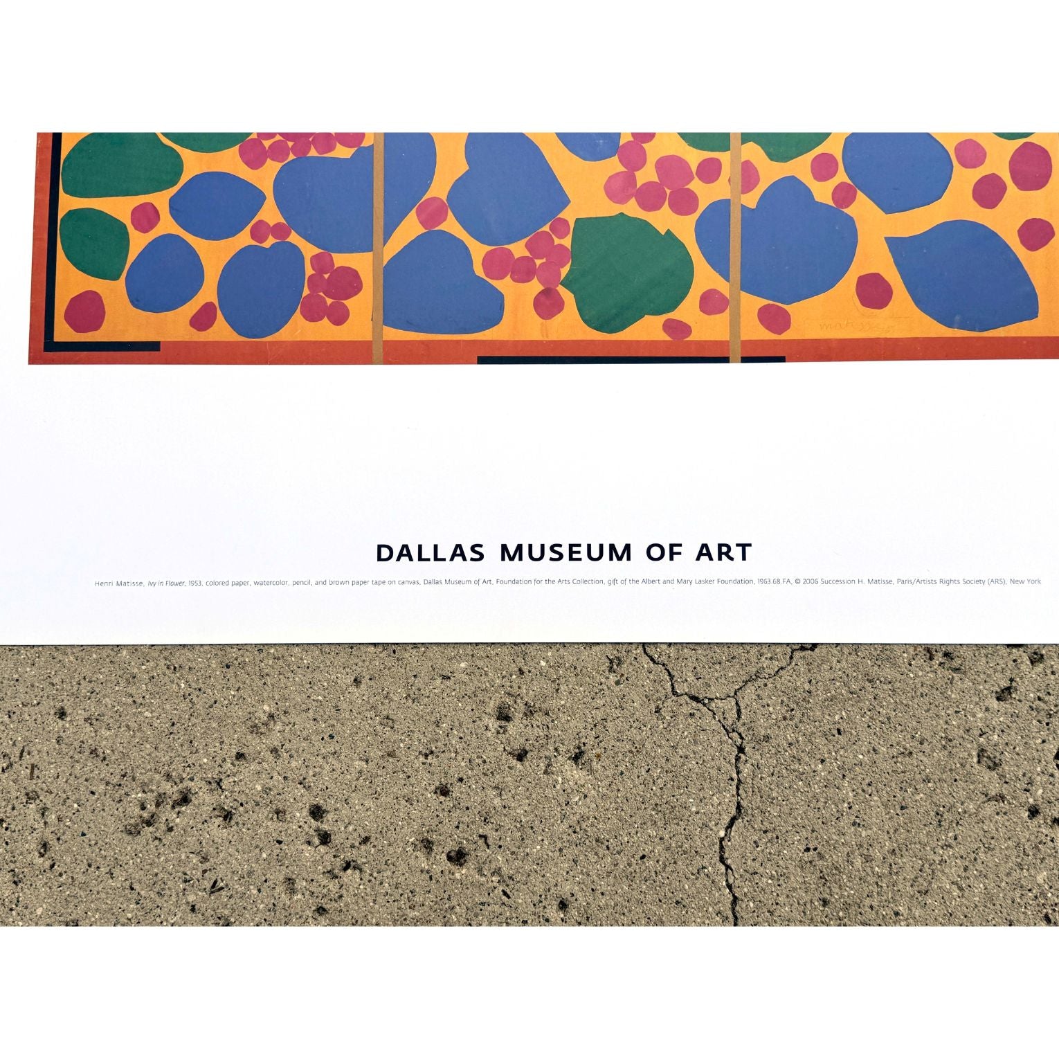 Matisse – Ivy in Flower Exhibition Poster by Found Art-Artist Limited Editions-Poster Child Prints