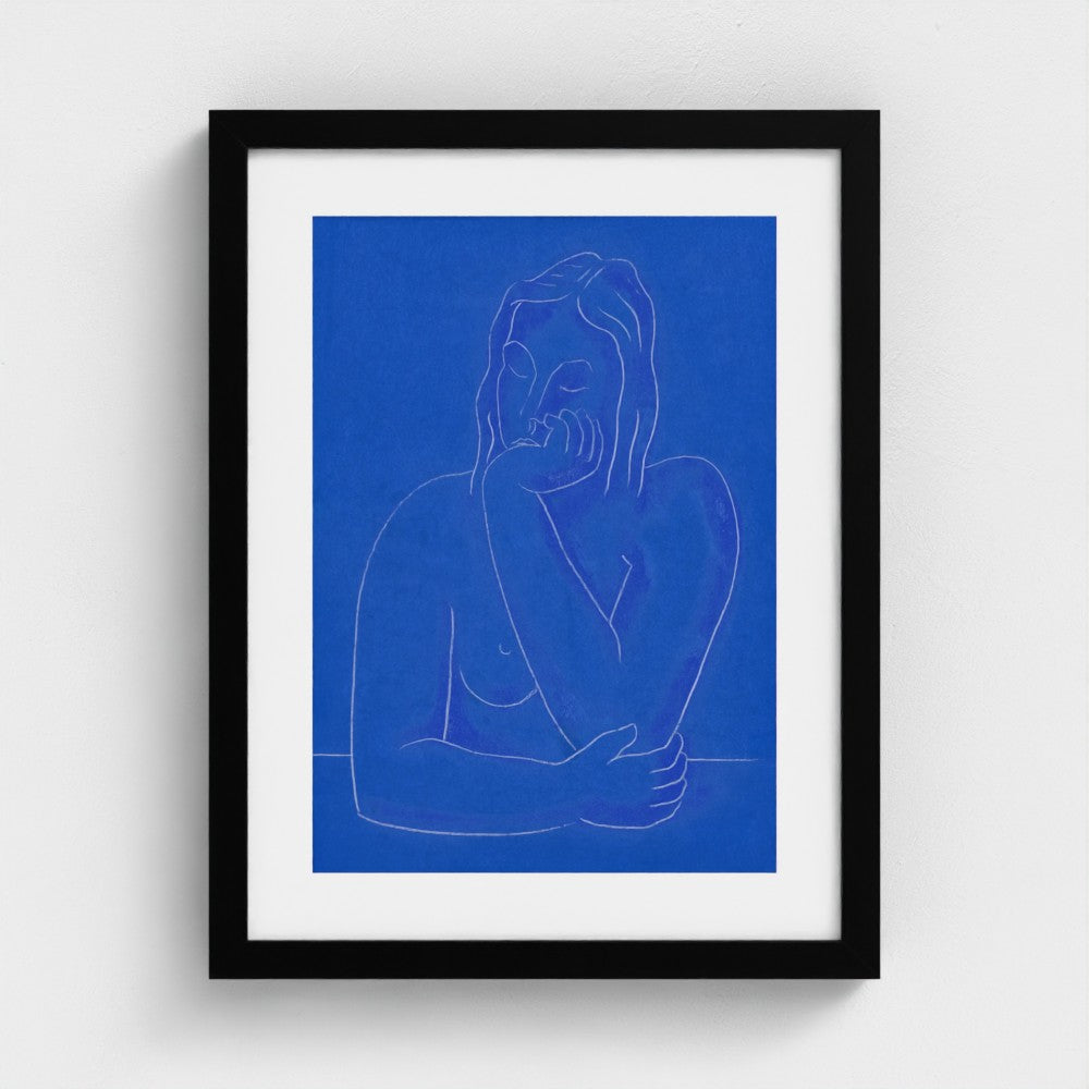 Ochre Figure Study by Collection-Studio Editions-Poster Child Prints