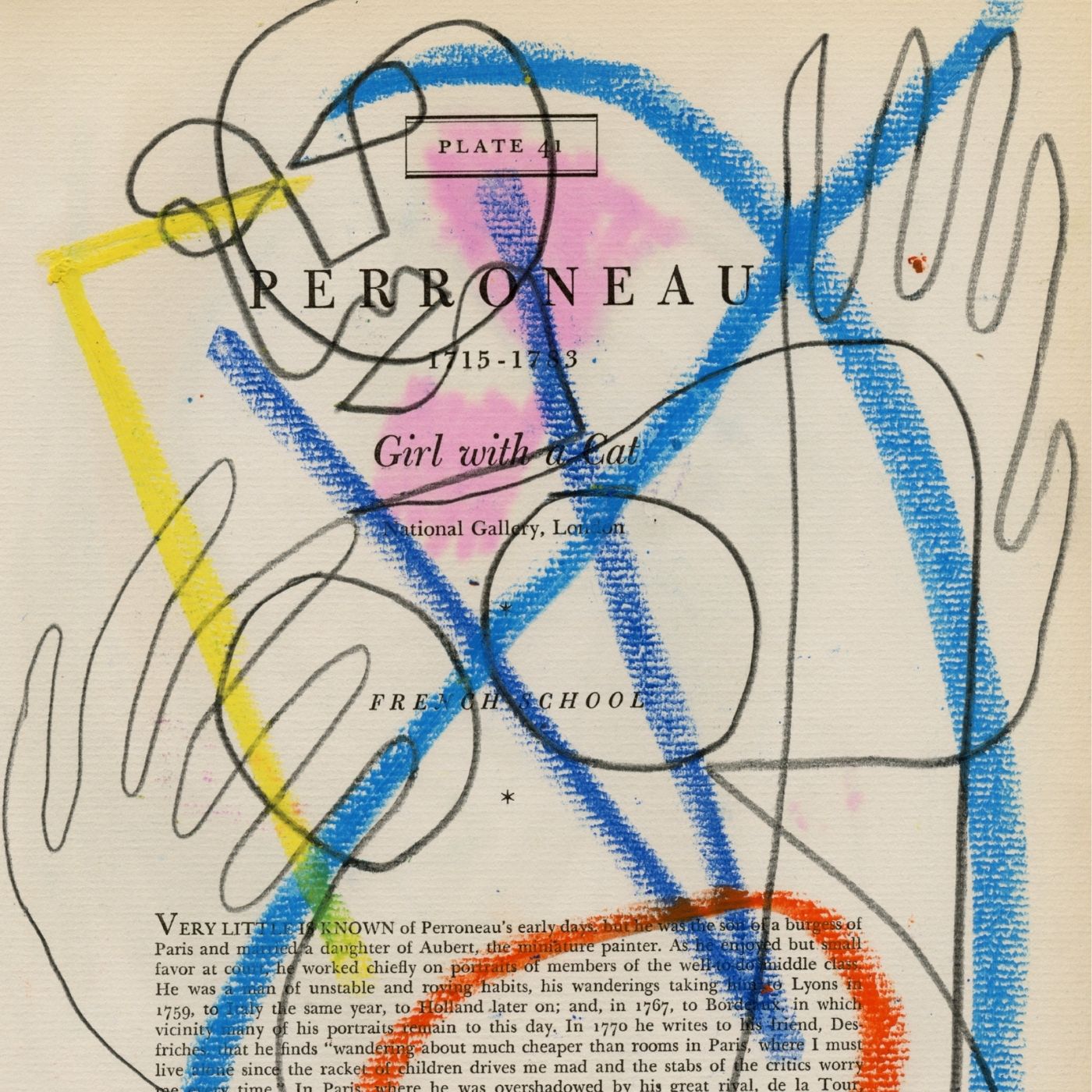 Perroneau by Jessalyn Brooks-Original Artwork-Poster Child Prints