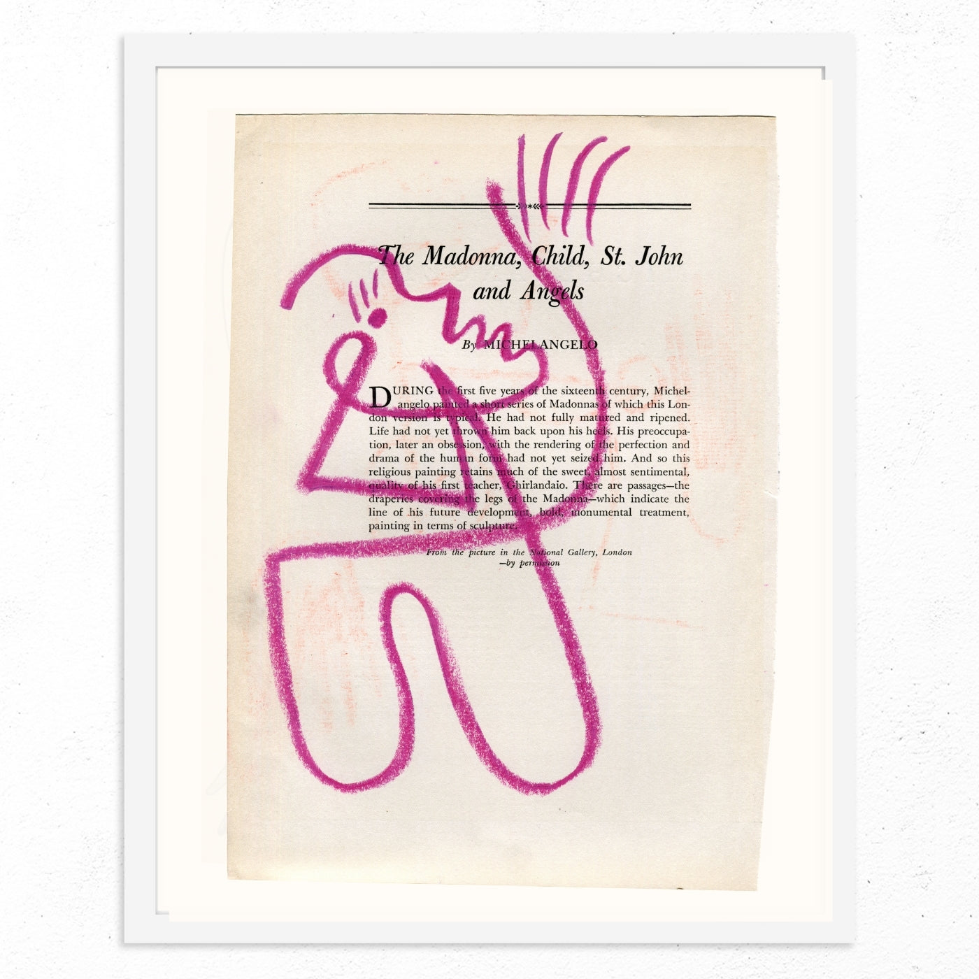 The Madonna by Jessalyn Brooks-Original Artwork-Poster Child Prints