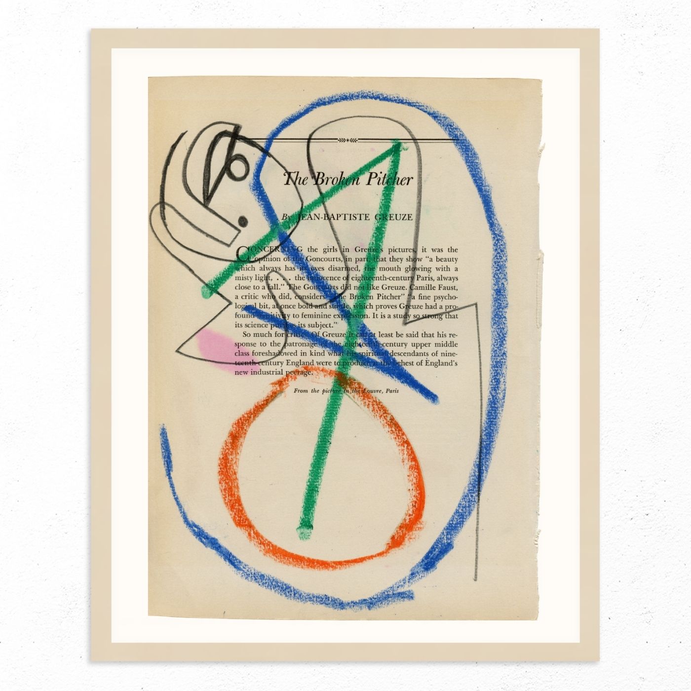 The Broken Pitcher by Jessalyn Brooks-Original Artwork-Poster Child Prints