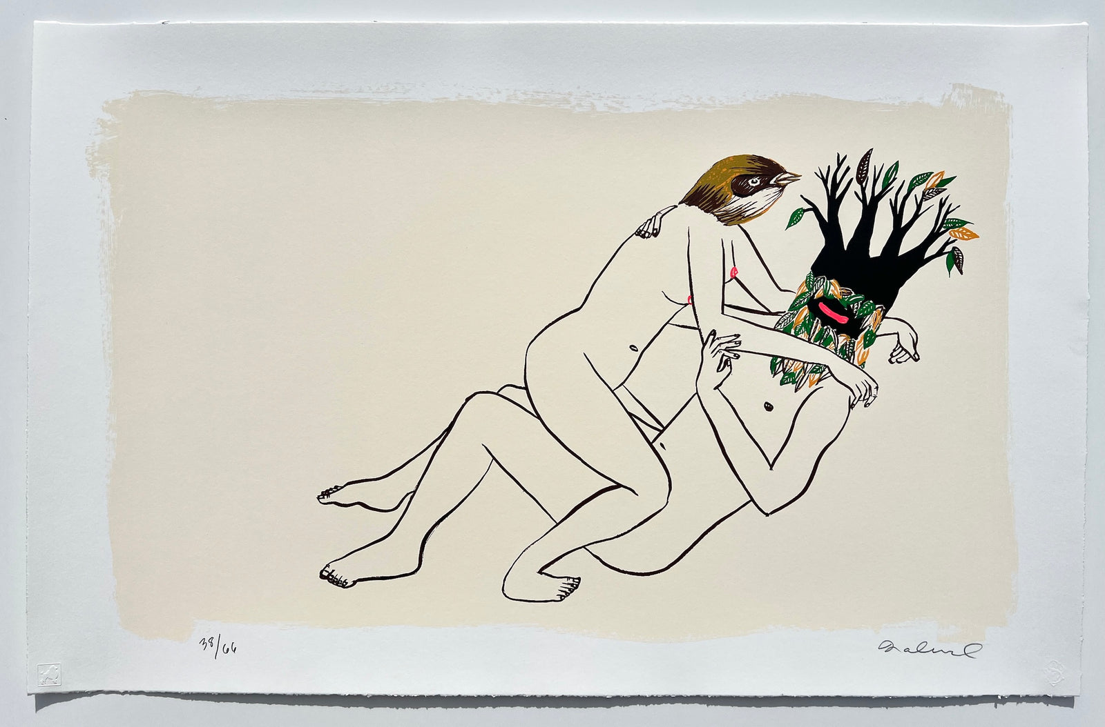 The Naturalist (looking right) by Deedee Cheriel | Artist Limited Editions | Poster Child Prints