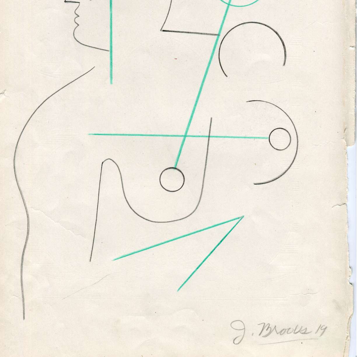 Untitled 30 by Jessalyn Brooks-Original Artwork-Poster Child Prints