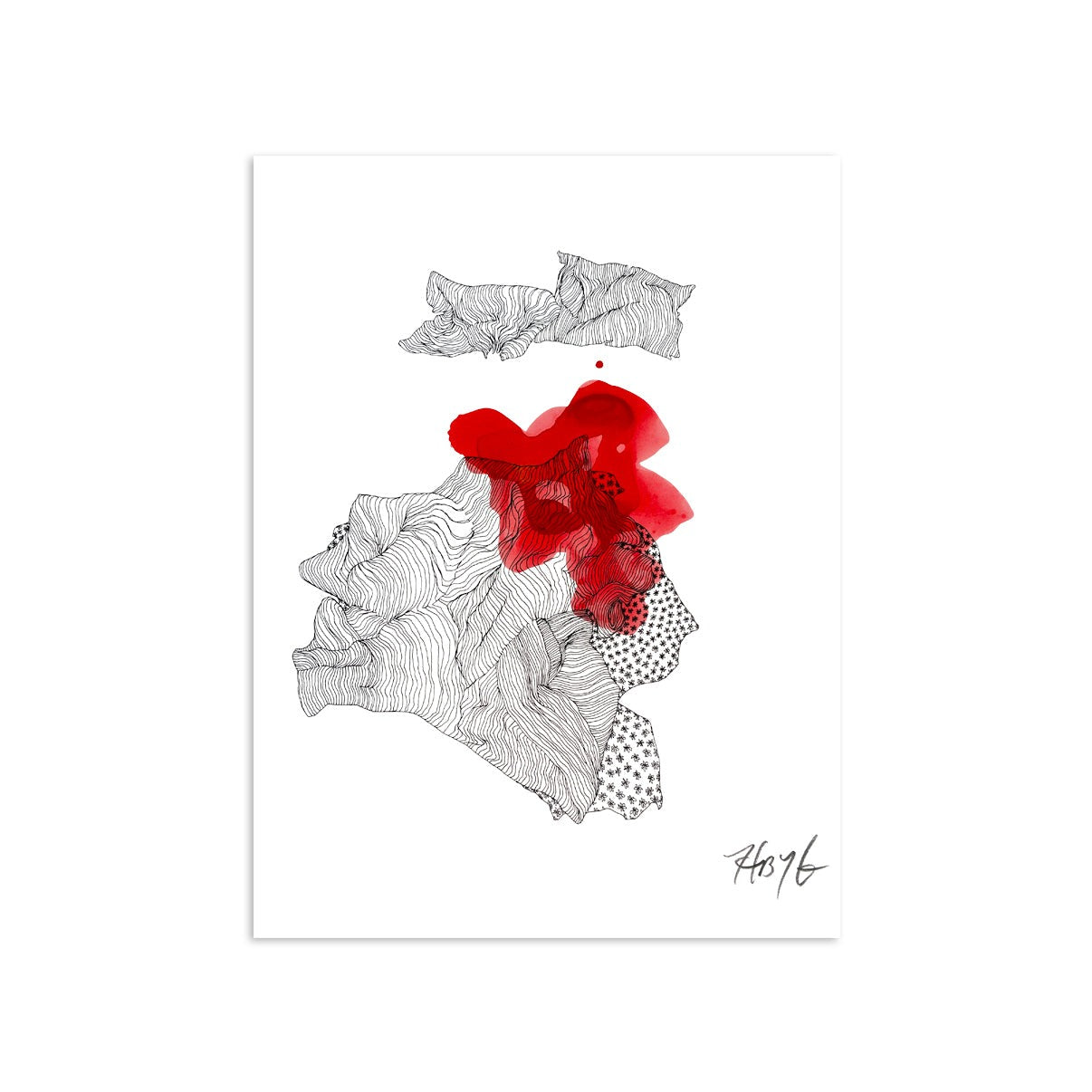Comforter No. 24 by Hannah Hooper-Artist Edition-Poster Child Prints