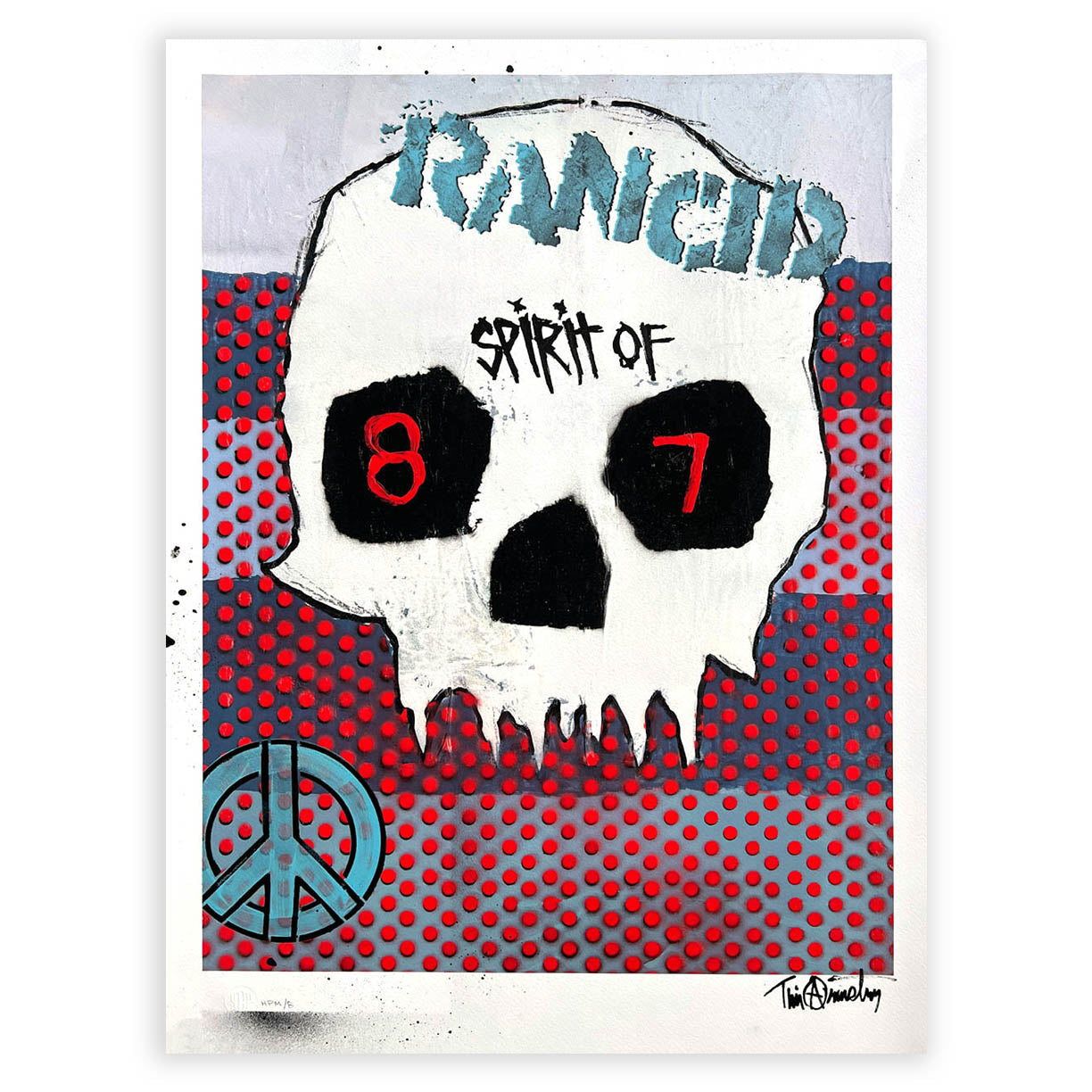 Spirit of 87 HPM 8 by Tim Armstrong-Artist Edition-Poster Child Prints