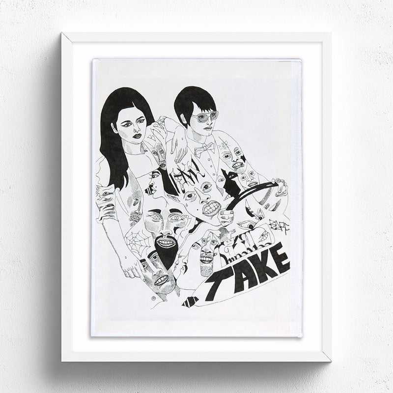 Robin Hood and Little John by Albert Reyes | Original Artwork | Poster Child Prints