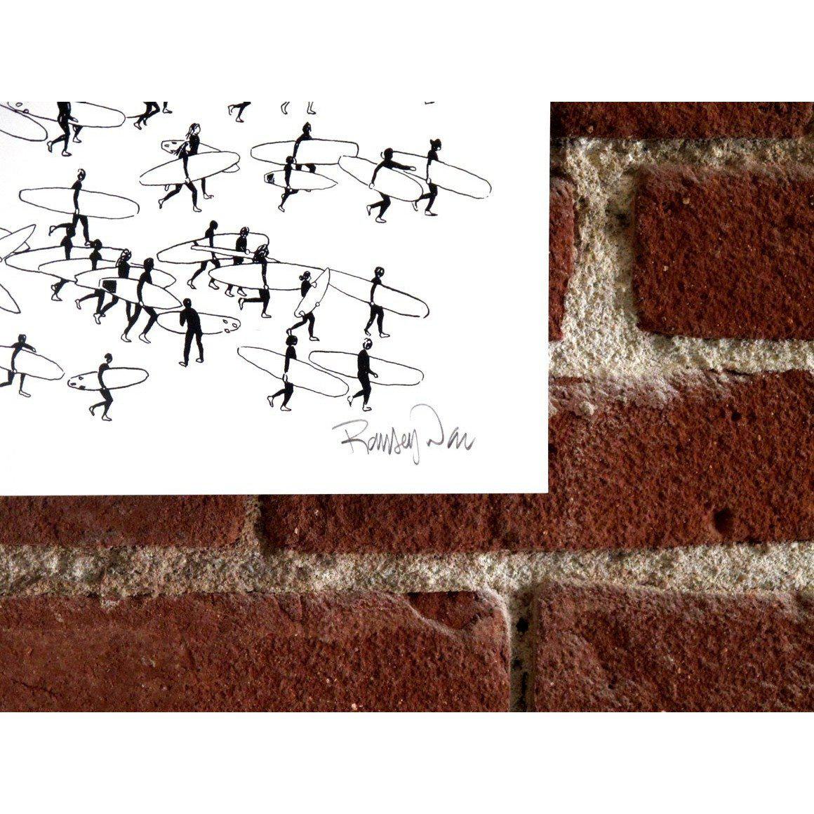 My Wave by Ramsey Dau | Archive | Poster Child Prints