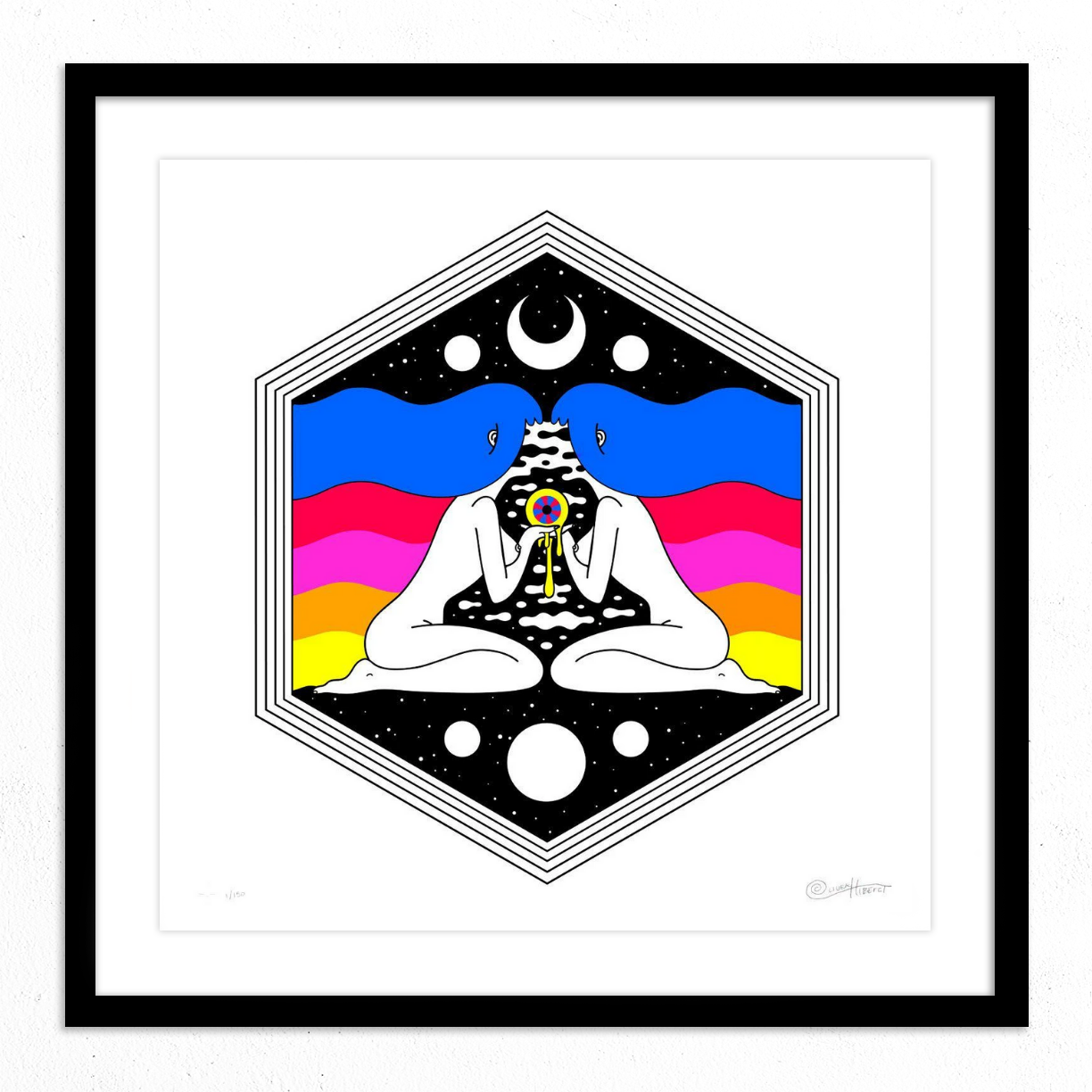 Psychic Pspace Psex by Oliver Hibert-Archive-Poster Child Prints