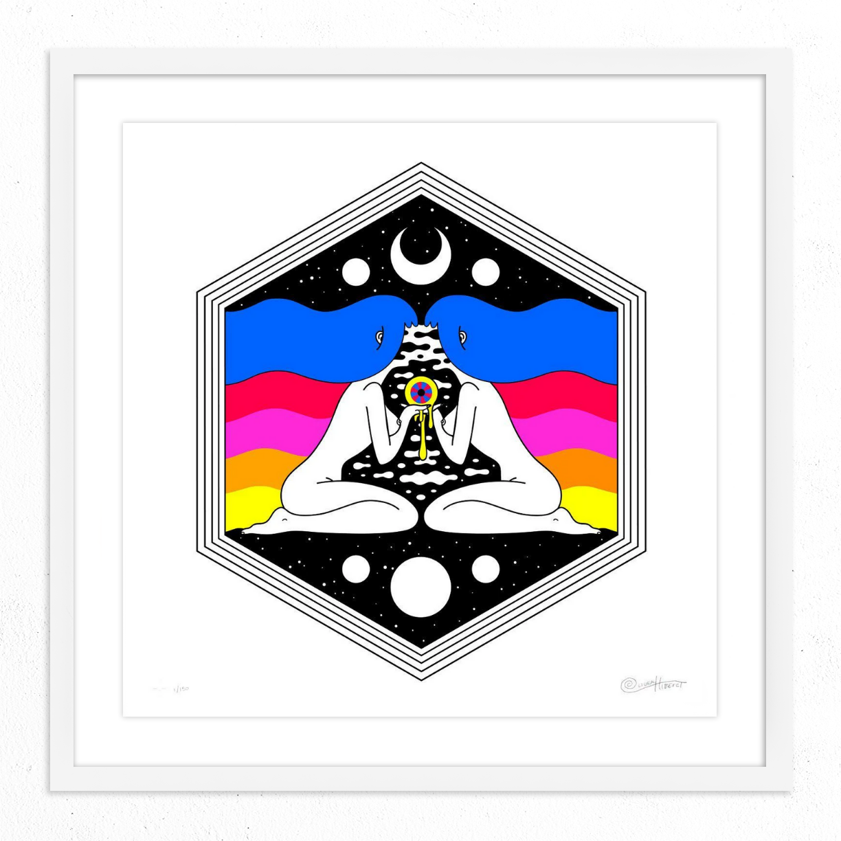 Psychic Pspace Psex by Oliver Hibert-Archive-Poster Child Prints