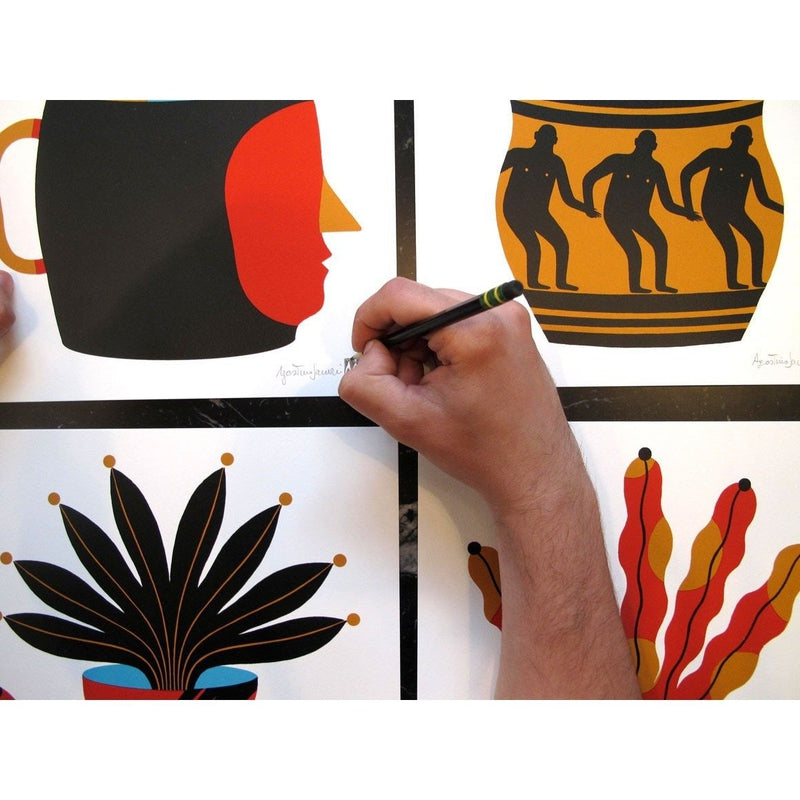 Painted Vase 2 by Agostino Iacurci | Archive | Poster Child Prints