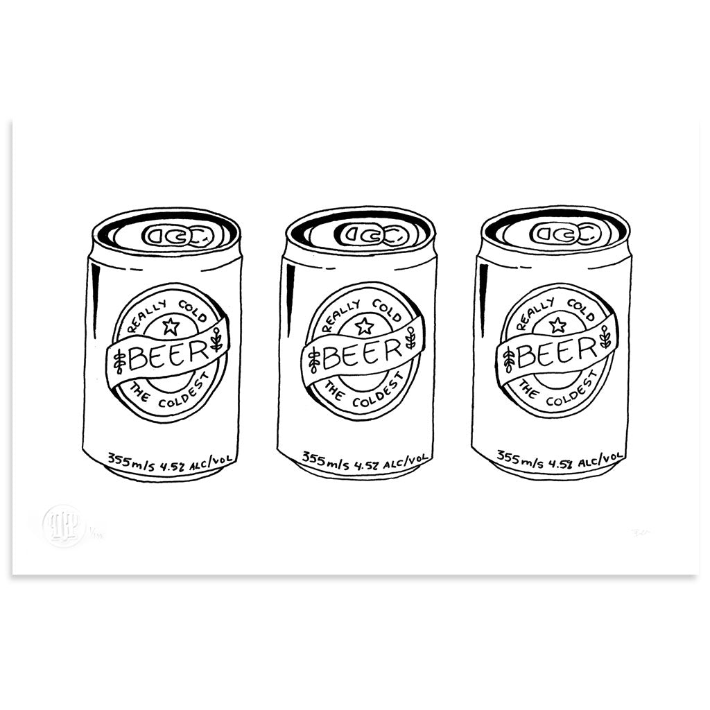 Beer by Bea | Print | Poster Child Prints