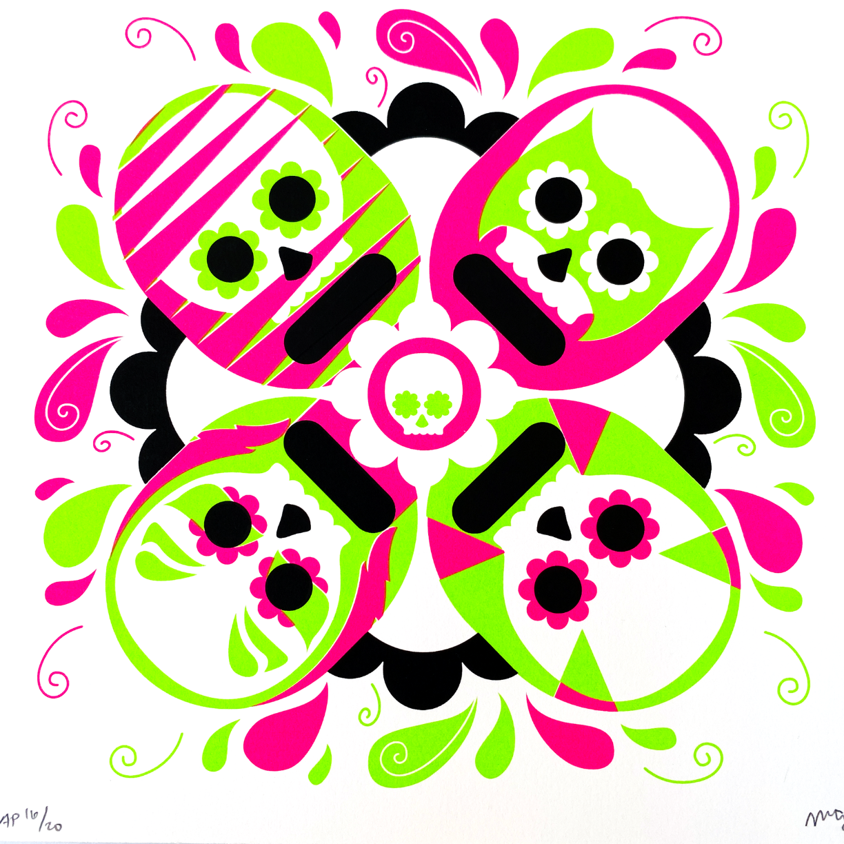 Craneo Four by Matt Goldman-Archive-Poster Child Prints