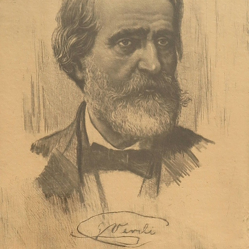 Giuseppe Verdi by Found Art | Found Art | Poster Child Prints
