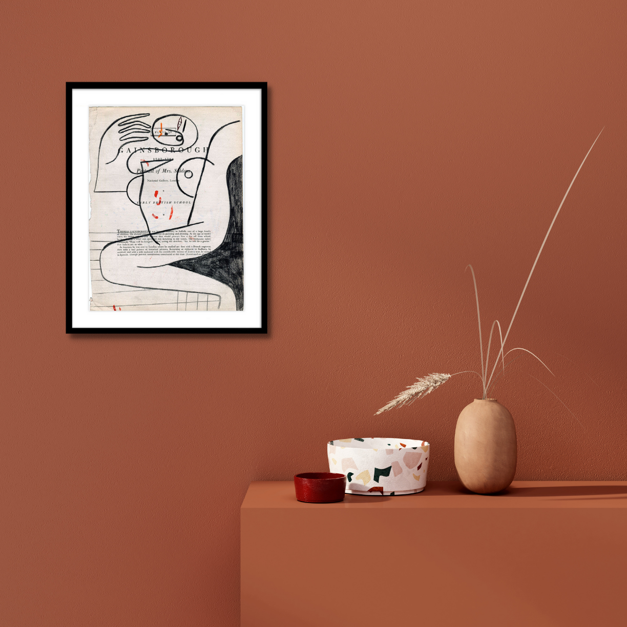 Gainsborough by Jessalyn Brooks-Original Artwork-Poster Child Prints