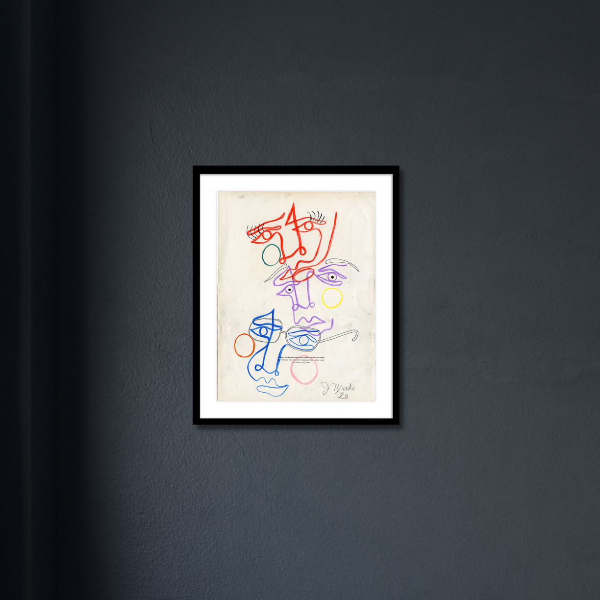 Untitled 09 by Jessalyn Brooks-Original Artwork-Poster Child Prints