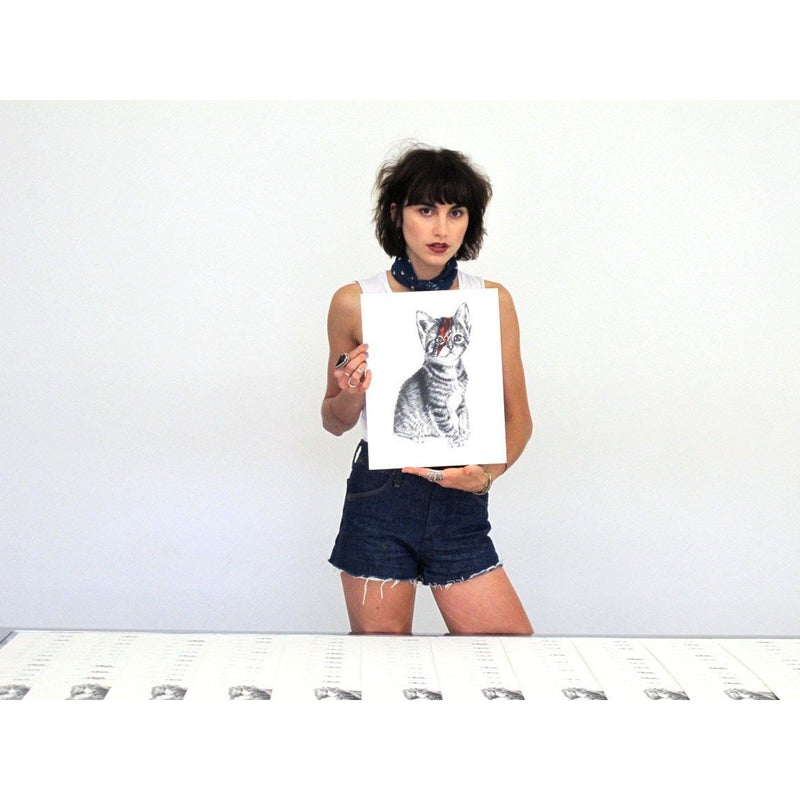 Kitty Stardust by Langley Fox | Print | Poster Child Prints
