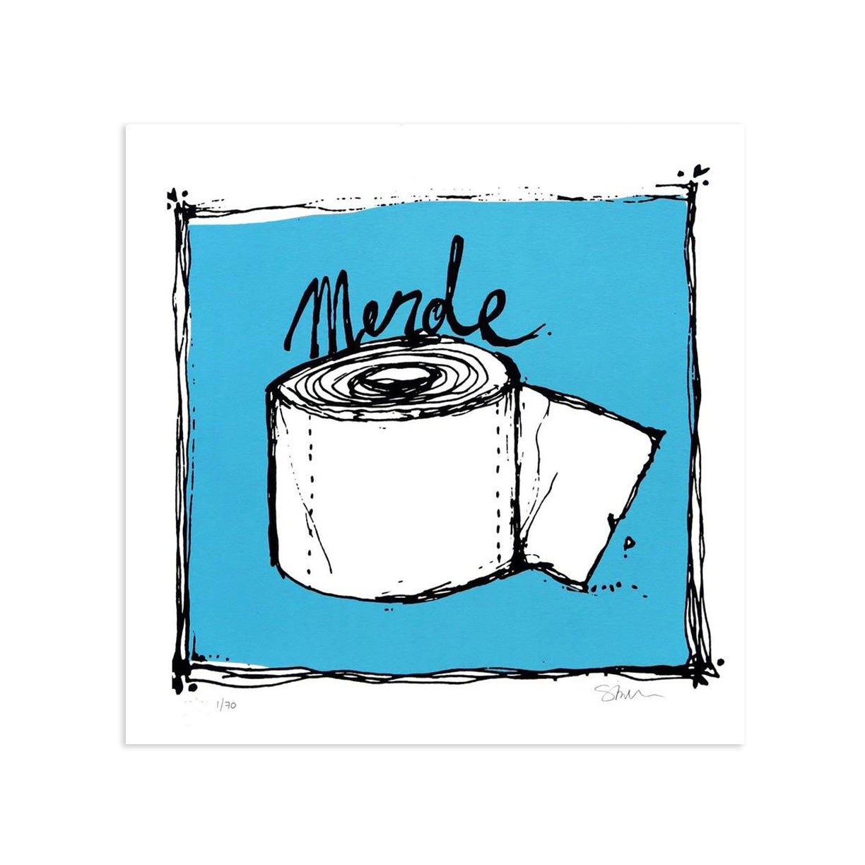 Merde by John Stapleton | Print | Poster Child Prints