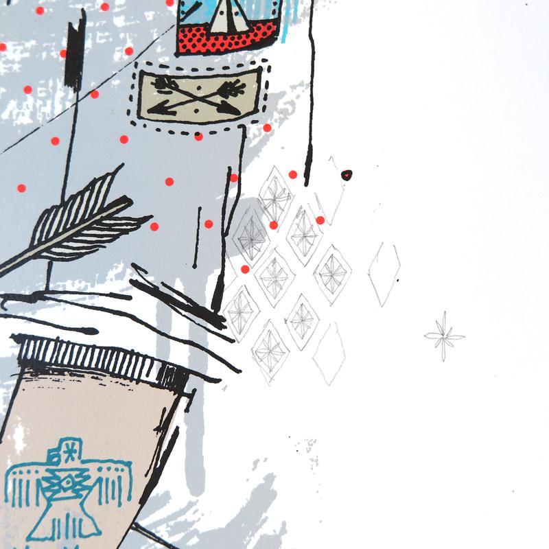 Native AE/18 by Word To Mother | Artist Edition | Poster Child Prints