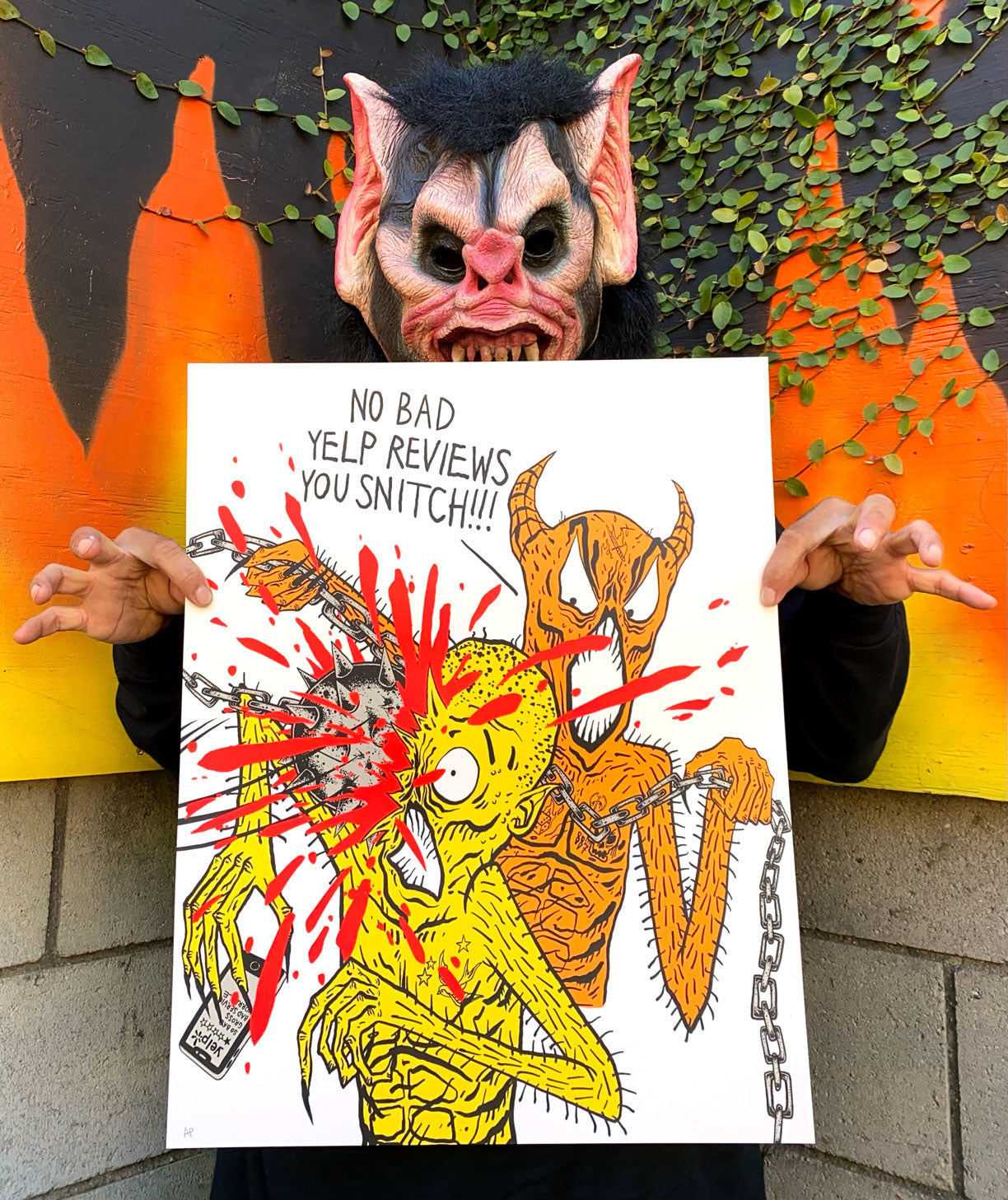 No Reviews by Neckface-Screen Print-Poster Child Prints