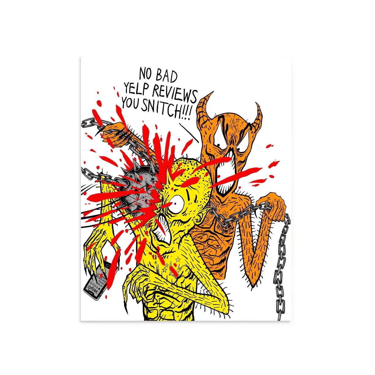 No Reviews by Neckface-Screen Print-Poster Child Prints