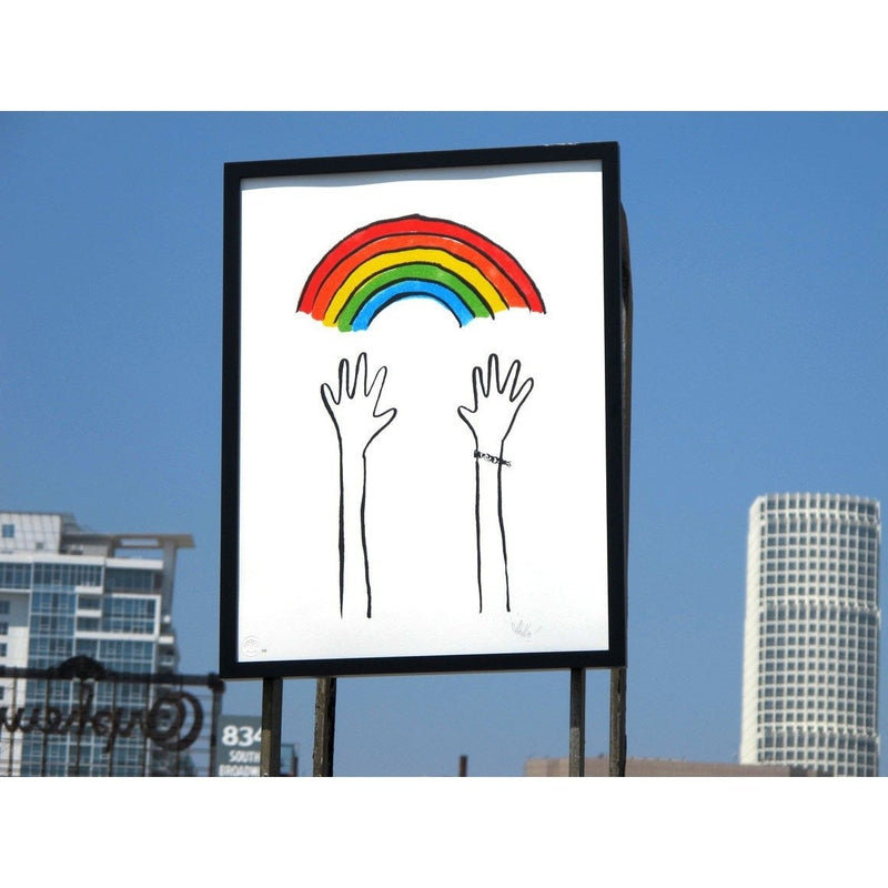 Reaching Rainbows by Dallas Clayton | Print | Poster Child Prints