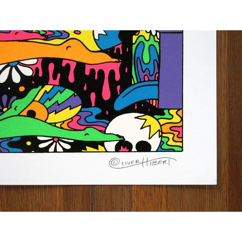 L.S.D.U.F.O. by Oliver Hibert | Print | Poster Child Prints