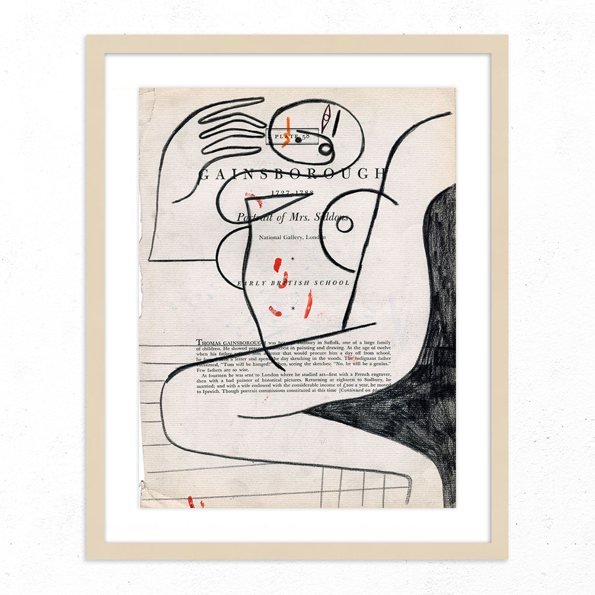 Gainsborough by Jessalyn Brooks-Original Artwork-Poster Child Prints