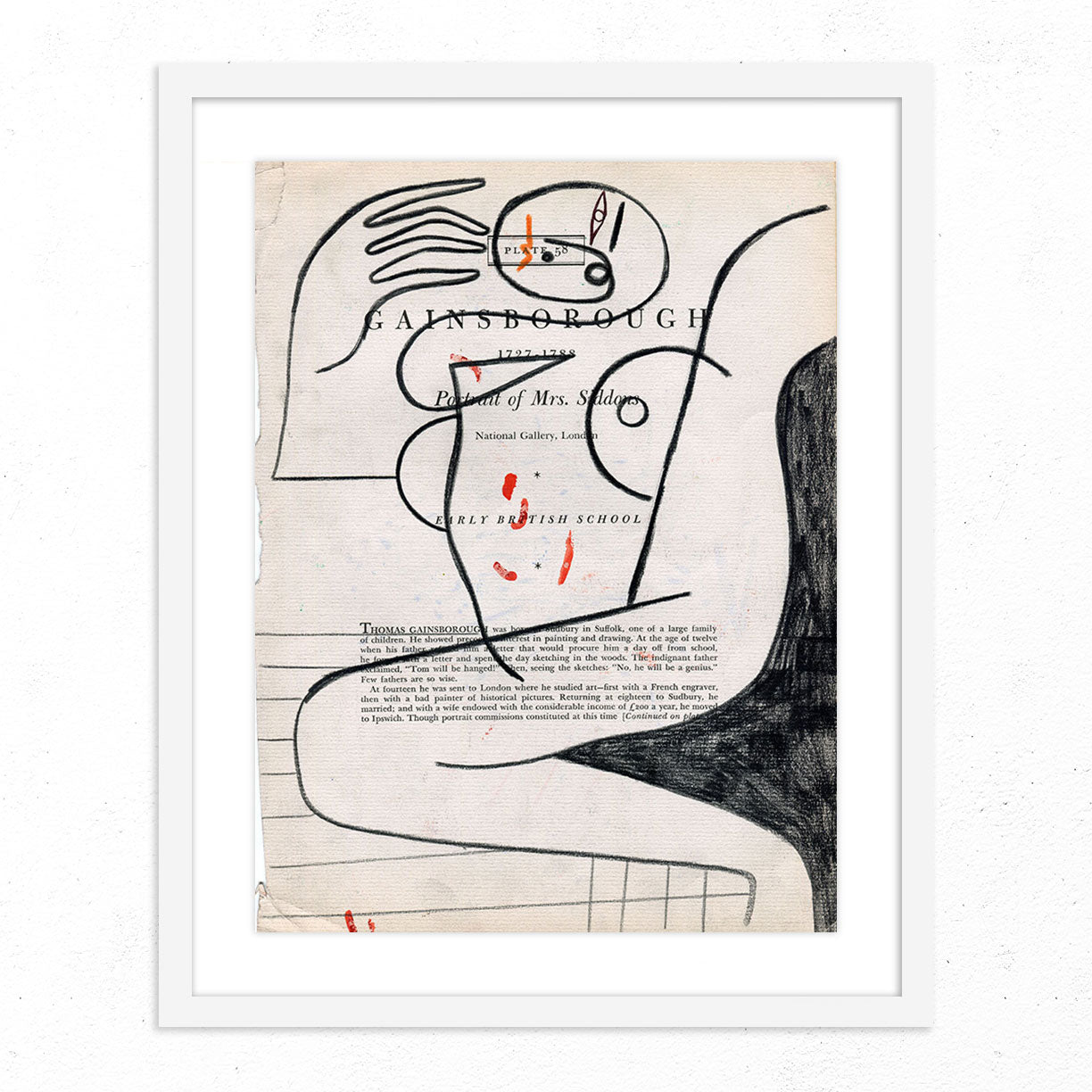 Gainsborough by Jessalyn Brooks-Original Artwork-Poster Child Prints