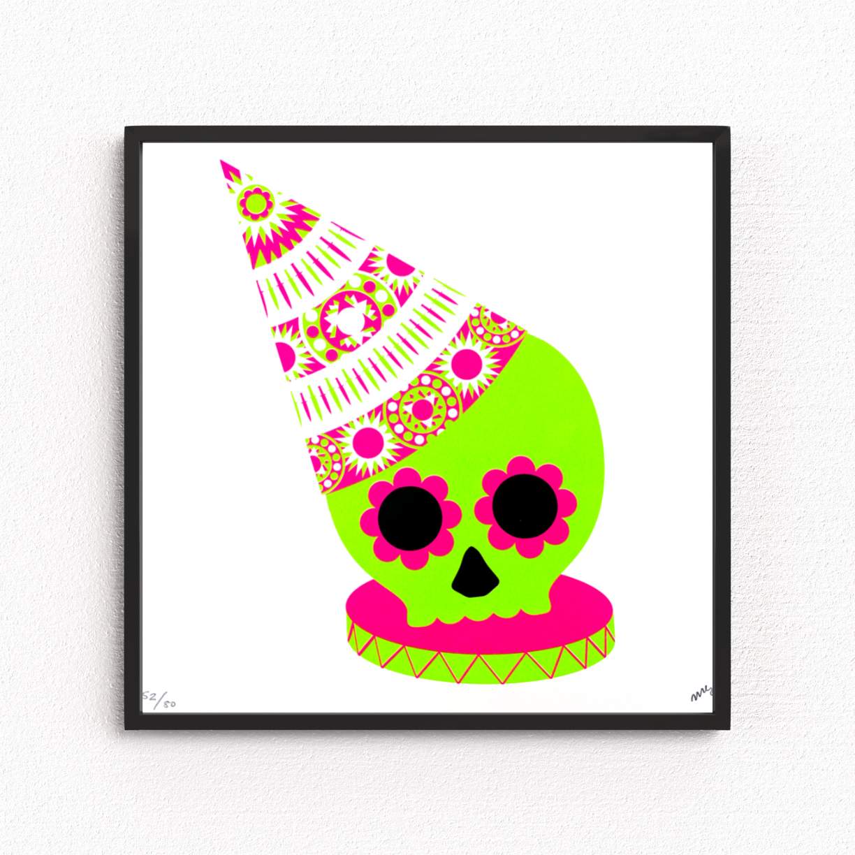 Party Skull by Matt Goldman-Archive-Poster Child Prints