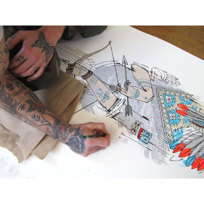 Native AE/18 by Word To Mother | Artist Edition | Poster Child Prints