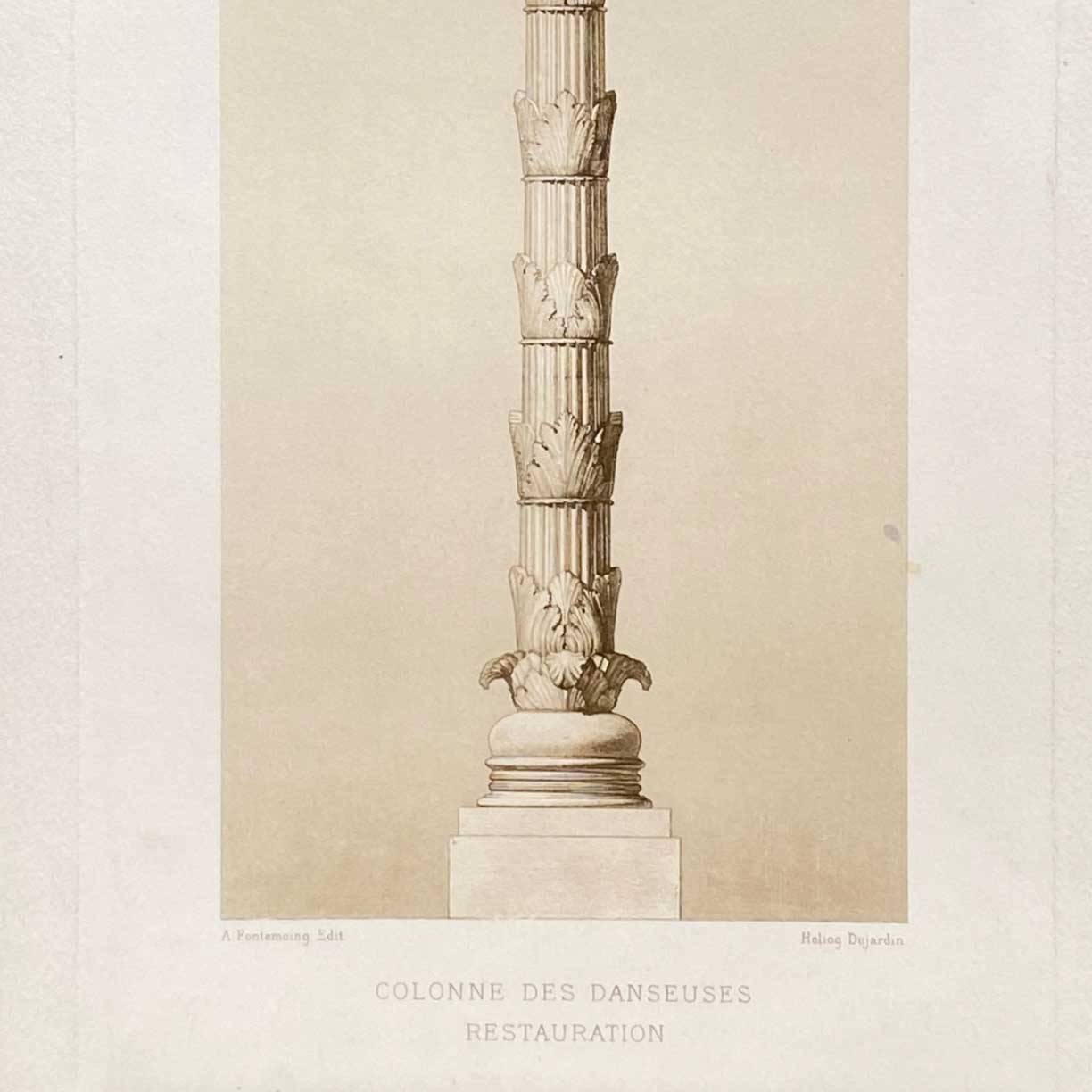 Colonne des Danseuses by Found Art-Found Art-Poster Child Prints