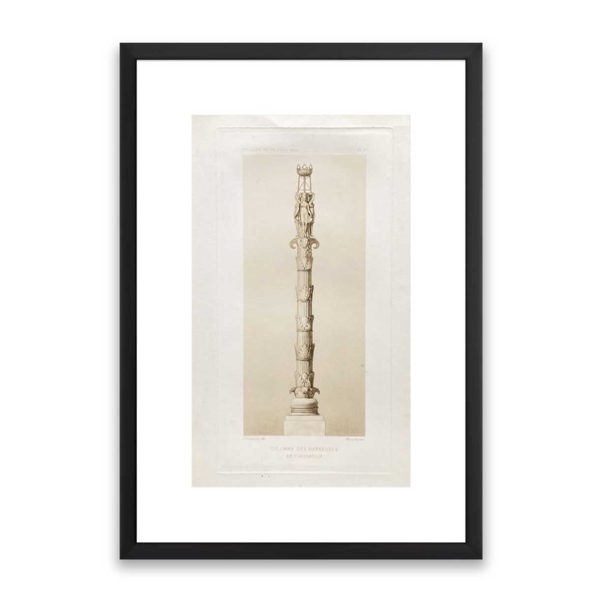 Colonne des Danseuses by Found Art-Found Art-Poster Child Prints