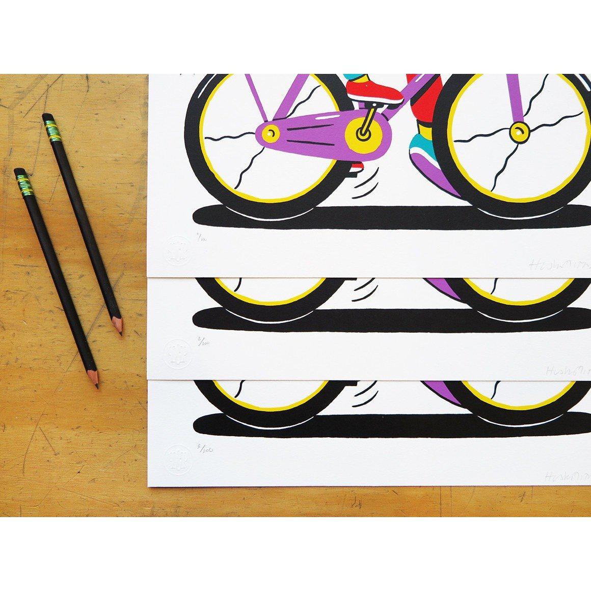 Look Kids No Hands by HuskMitNavn | Print | Poster Child Prints