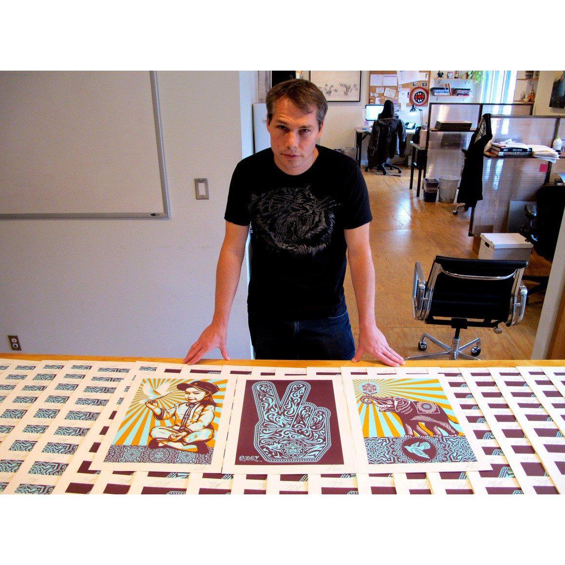 OBEY Peace Series by Shepard Fairey | Archive | Poster Child Prints