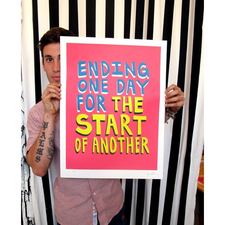 Ending One Day For the Start Of Another by Jack Greer | Print | Poster Child Prints