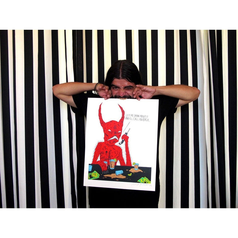 Drink About It by Neckface | Archive | Poster Child Prints