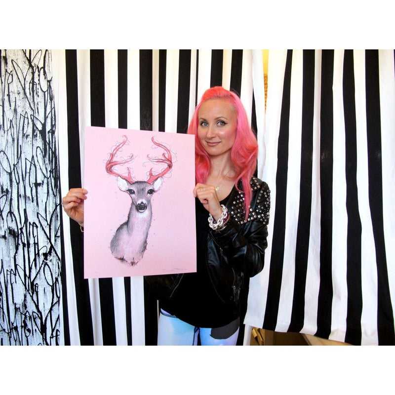 Oh Deer by Natalia Fabia | Archive | Poster Child Prints